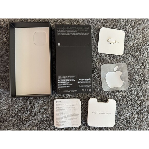 Original Apple iphone 12 Pro Empty Box Only Pacific Blue BOX, STICKER,PIN ONLY - Picture 2 of 3